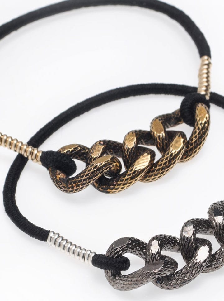 Serpentine Bloom Black Ties - Image 2