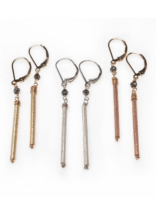 Cylinder Earrings