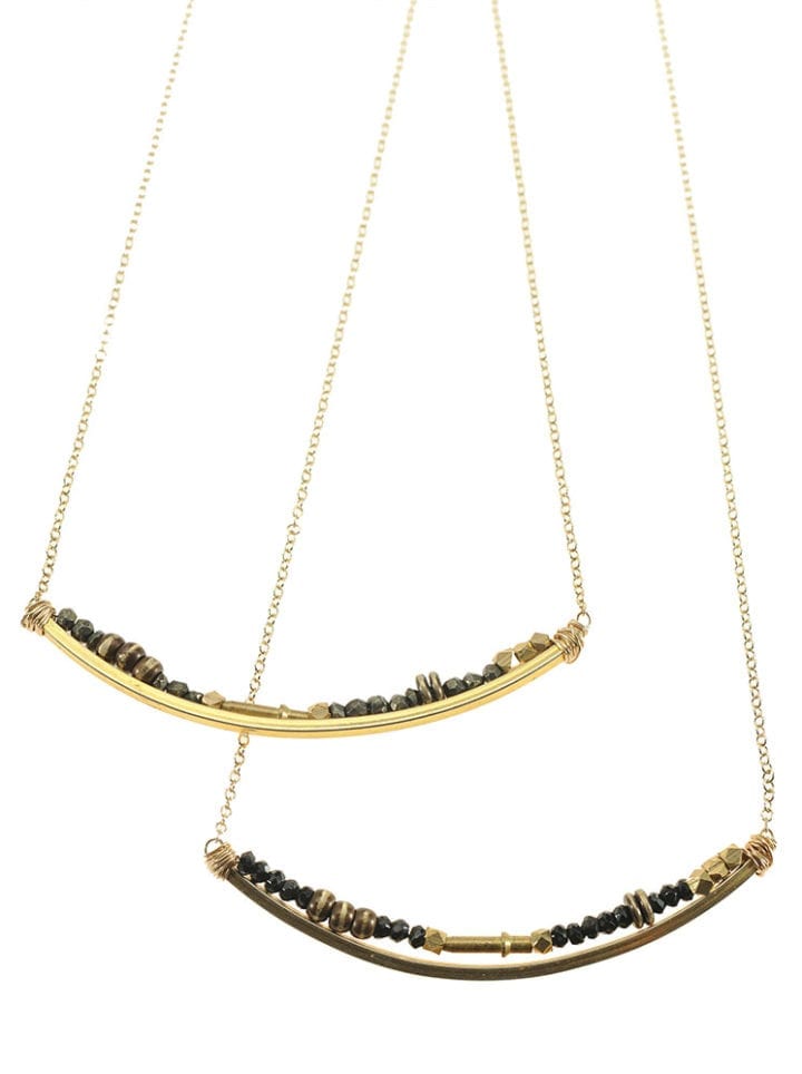 Rondelle U Necklace