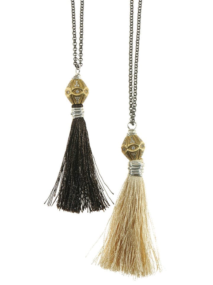 Antique Savannah Junior Tassel Necklace