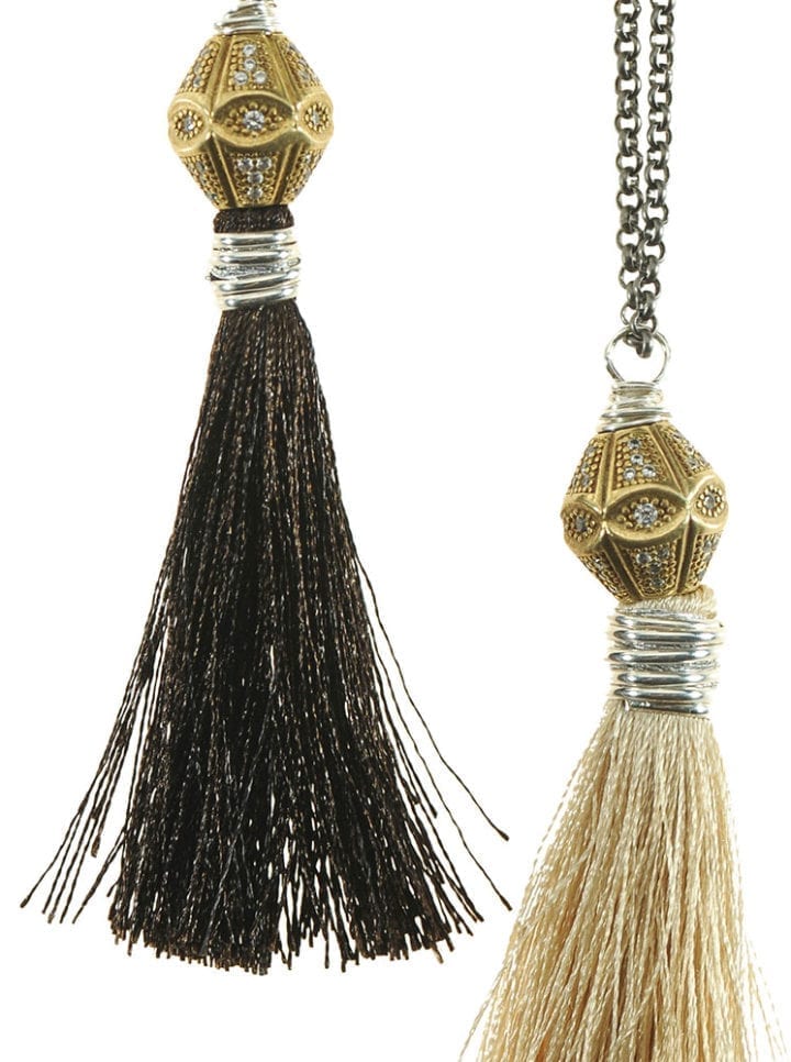 Antique Savannah Junior Tassel Necklace - Image 2