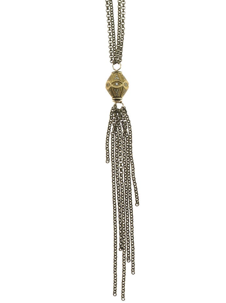 Antique Savannah Tassel Necklace