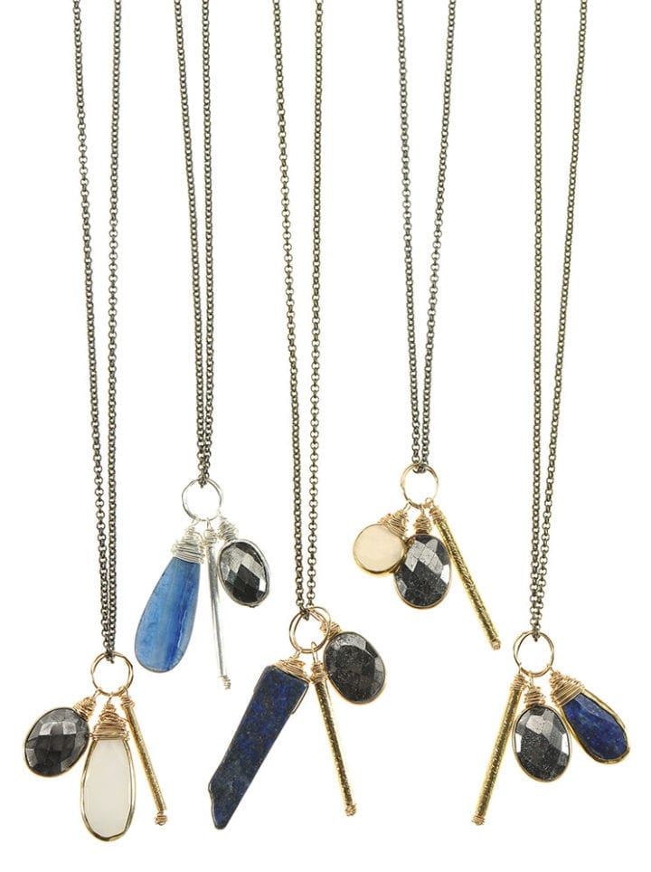 Junior LB Charm Necklace