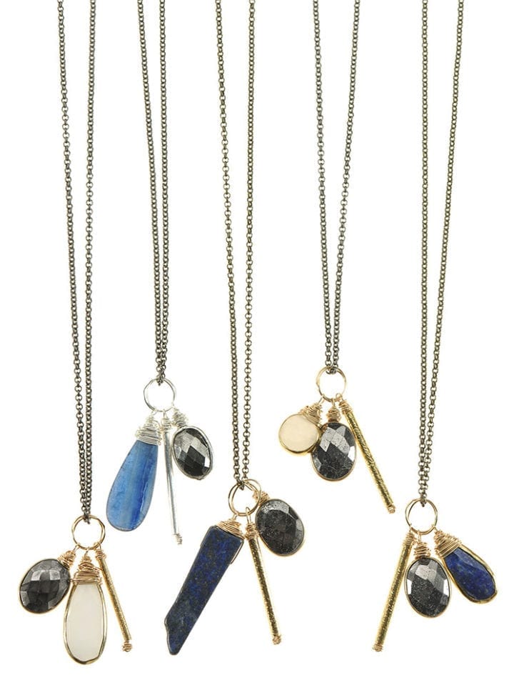 Junior LB Charm Necklace