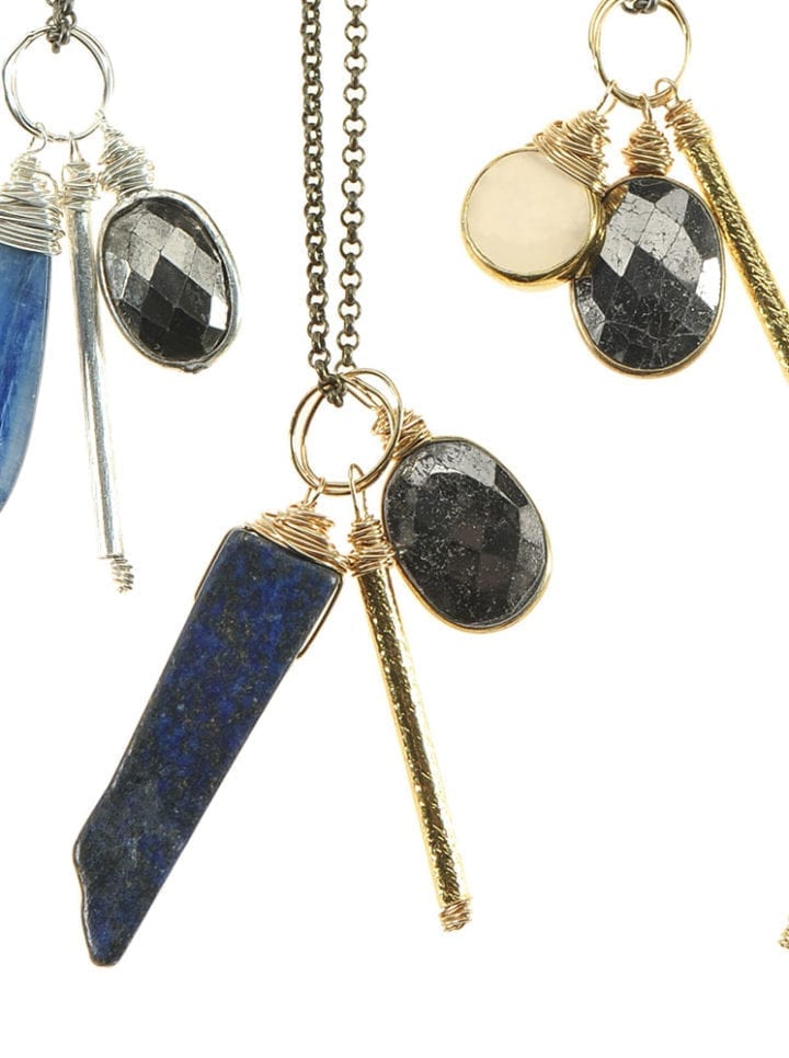 Junior LB Charm Necklace - Image 2