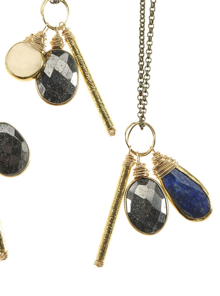 Junior LB Charm Necklace - Image 4