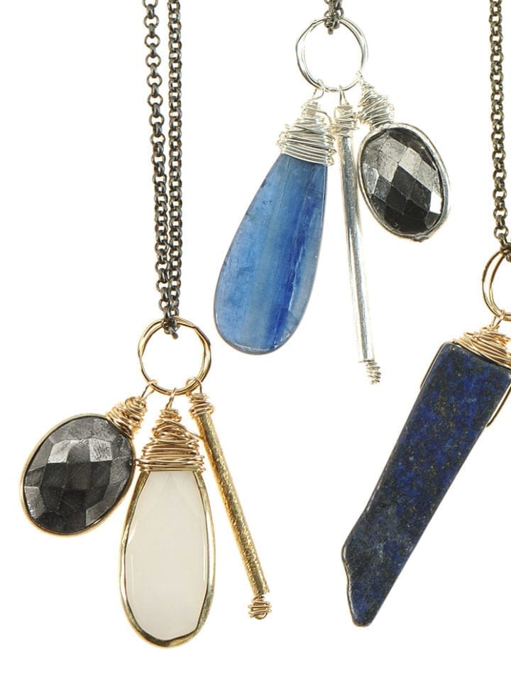 Junior LB Charm Necklace - Image 3