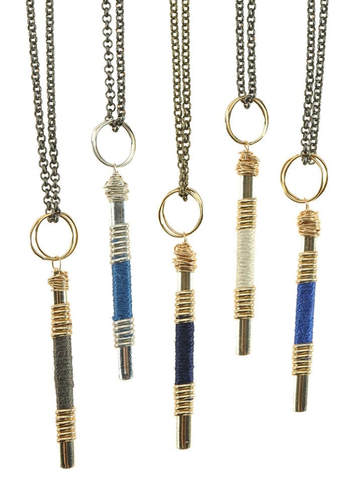 Long Bombay Bar Necklace