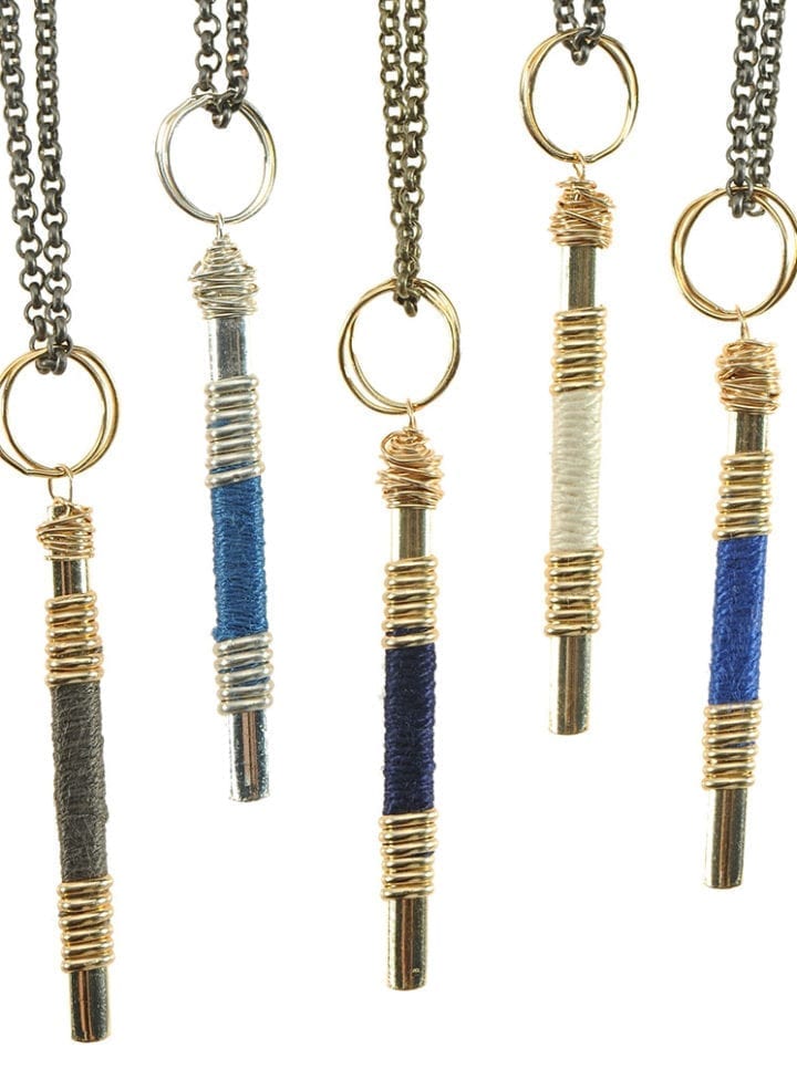 Long Bombay Bar Necklace - Image 2