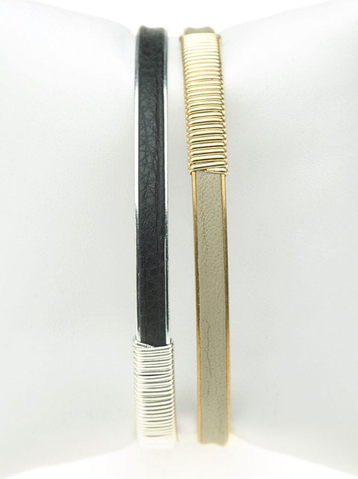 Smooth Leather Bangle