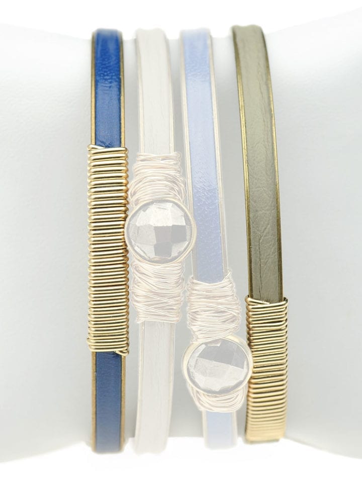 Smooth Leather Bangle