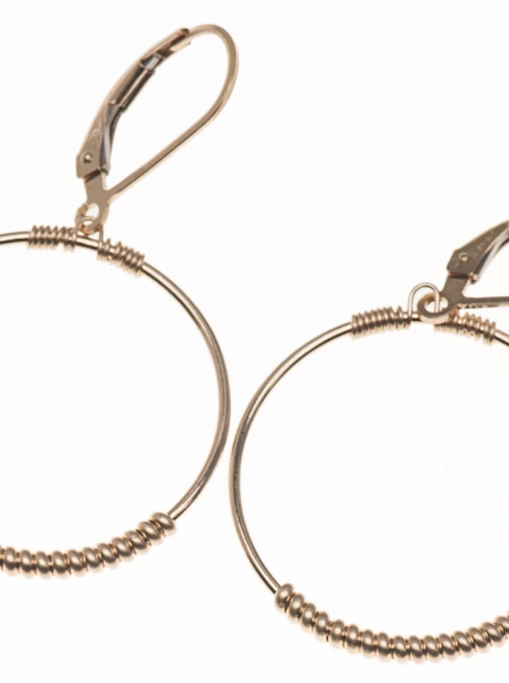 Small Thin Hoops - Image 3