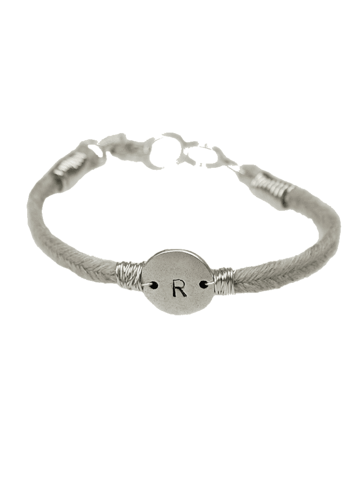 b.monogram canvas bracelet