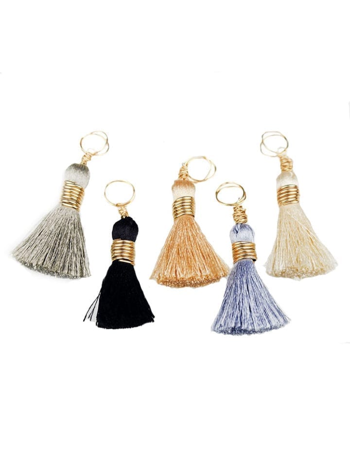Silk Mini Tassel Charm