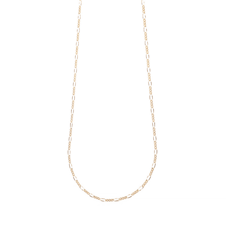 14k Gold Filled Figaro Charm Bar Chain | Bloom Charm Bar Made in Denver, CO