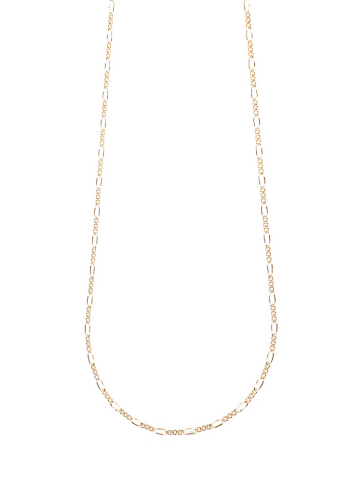 14k Gold Filled Figaro Charm Bar Chain | Bloom Charm Bar Made in Denver, CO