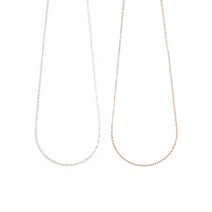 14k Gold Filled Chain Sterling Silver Charm Bar Chain | Bloom Jewelry Handcrafted in Denver, CO