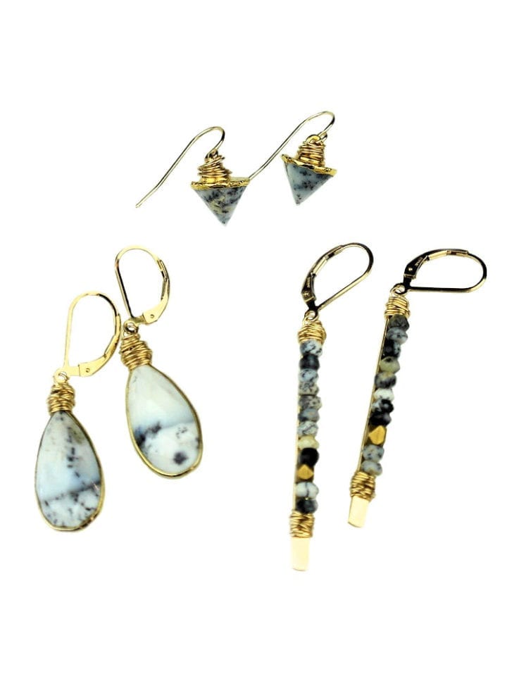 Black Sand Earrings