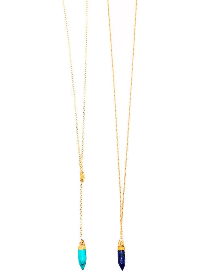 Coastal Spear Delicate Necklaces