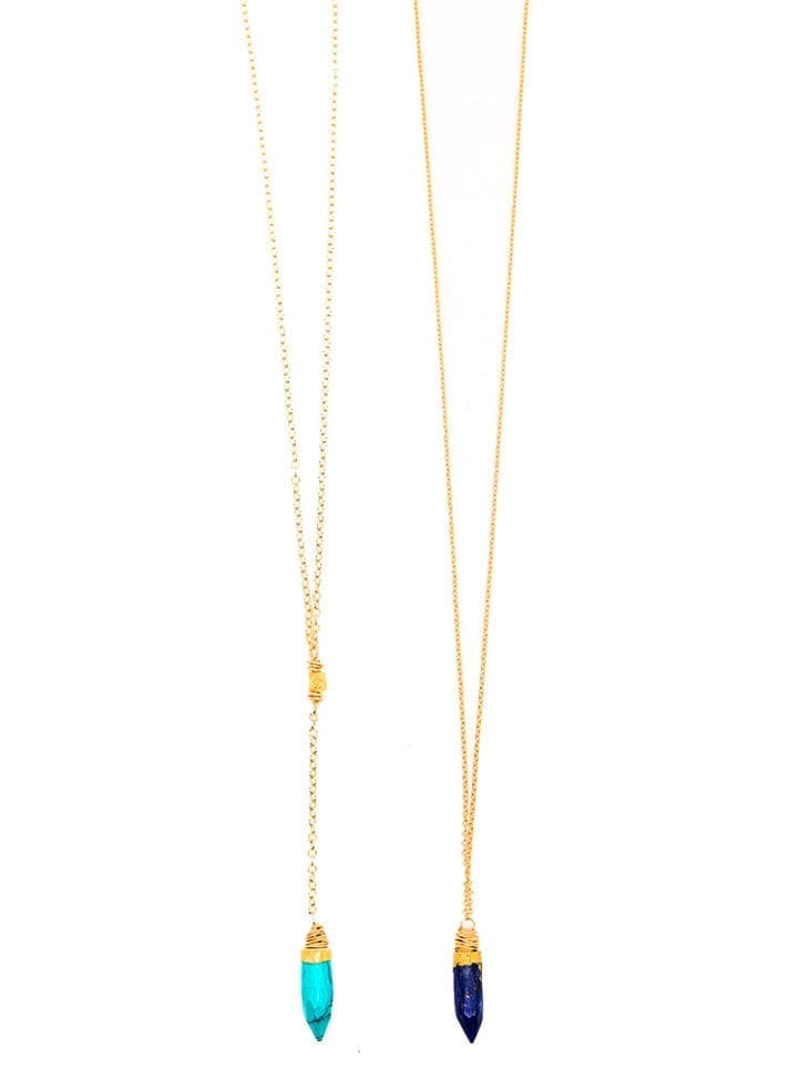 Coastal Spear Delicate Necklaces