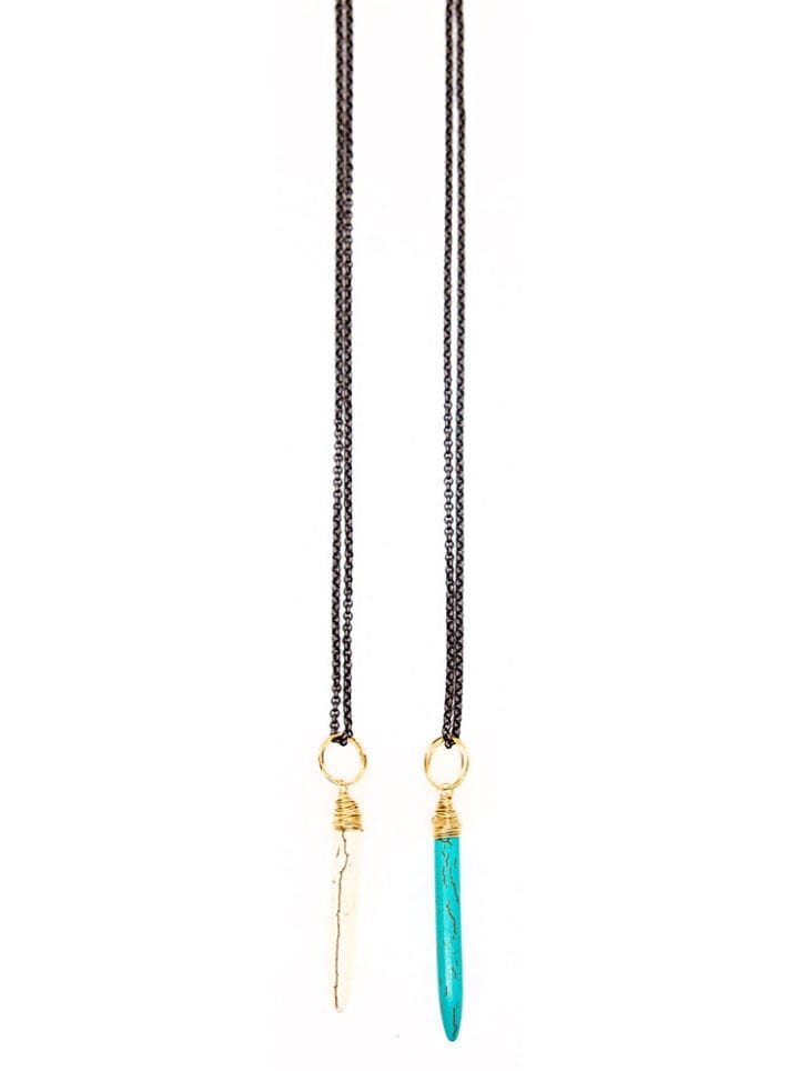 Coastal Long Spear Necklace