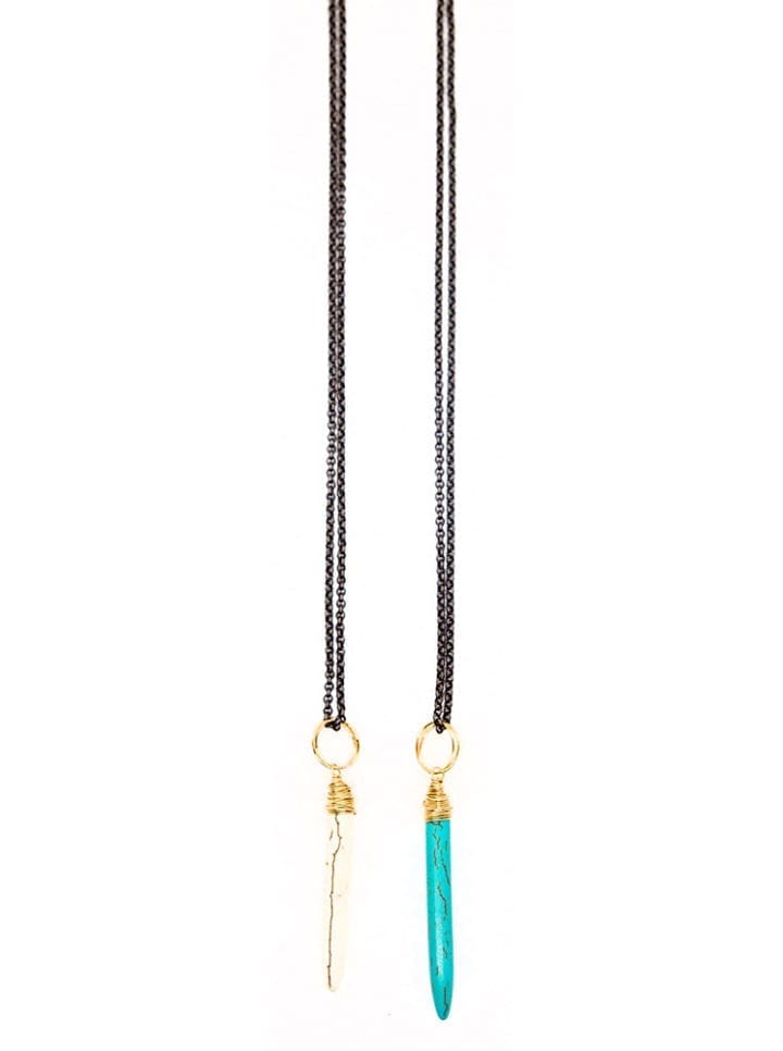 Coastal Long Spear Necklace