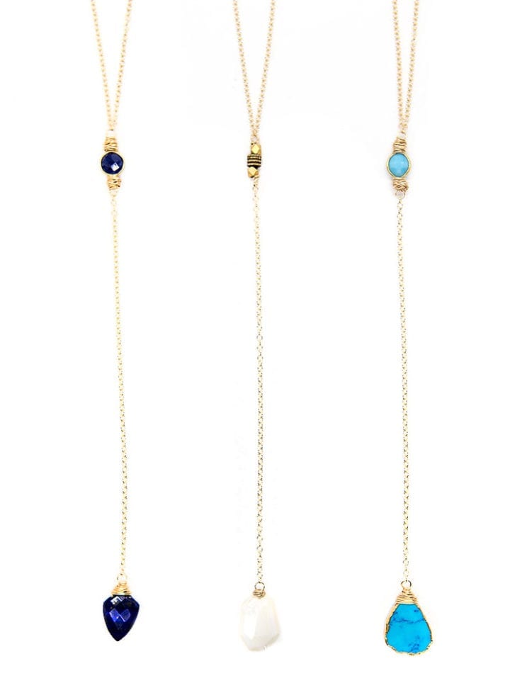 Cast Away Y Necklace