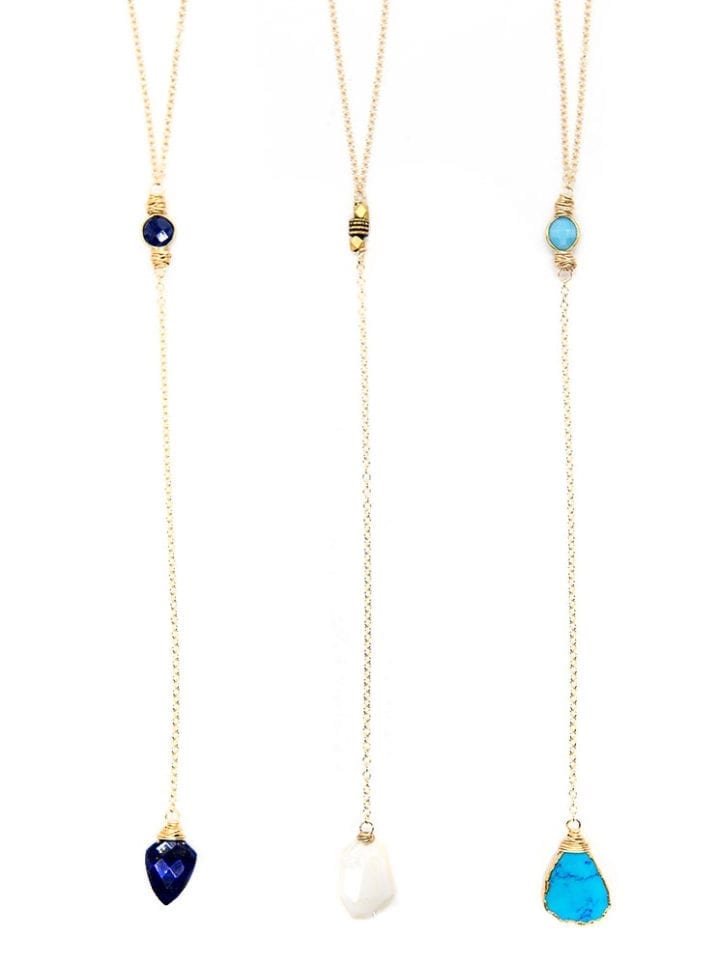 Cast Away Y Necklace