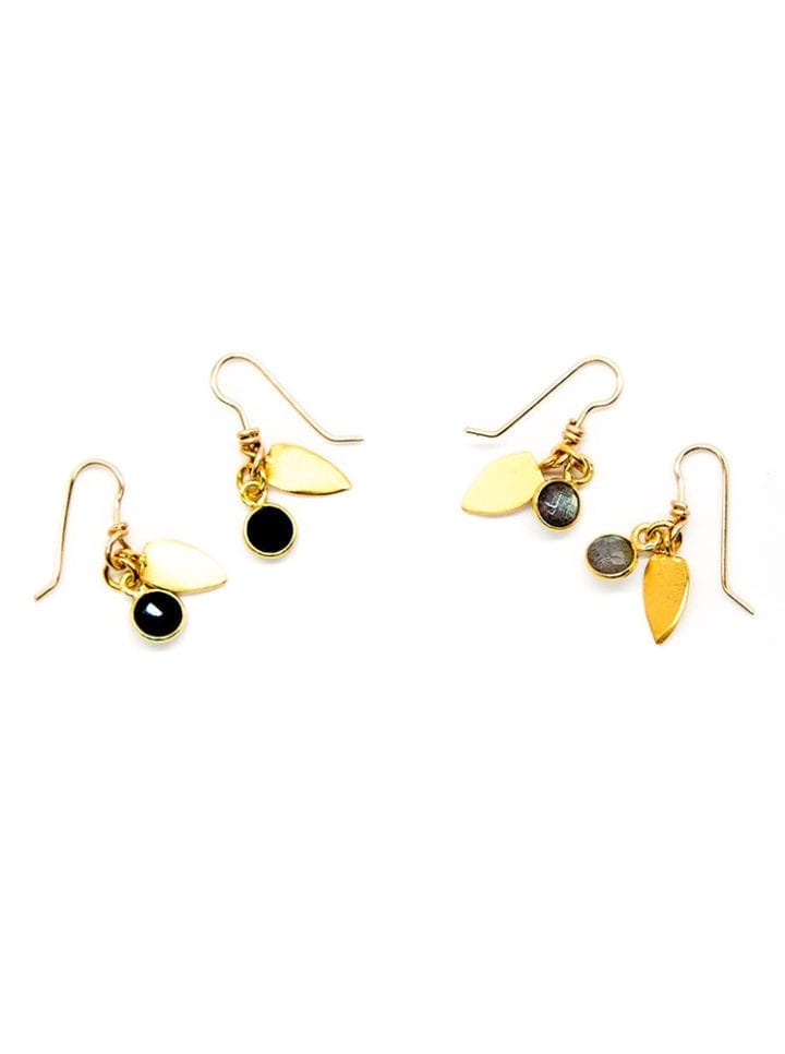 Crest Drop Earrings
