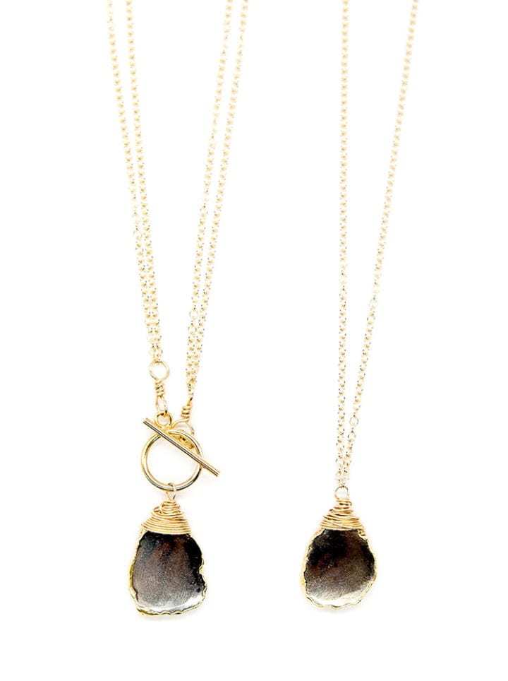 Pyrite Freeform Necklaces