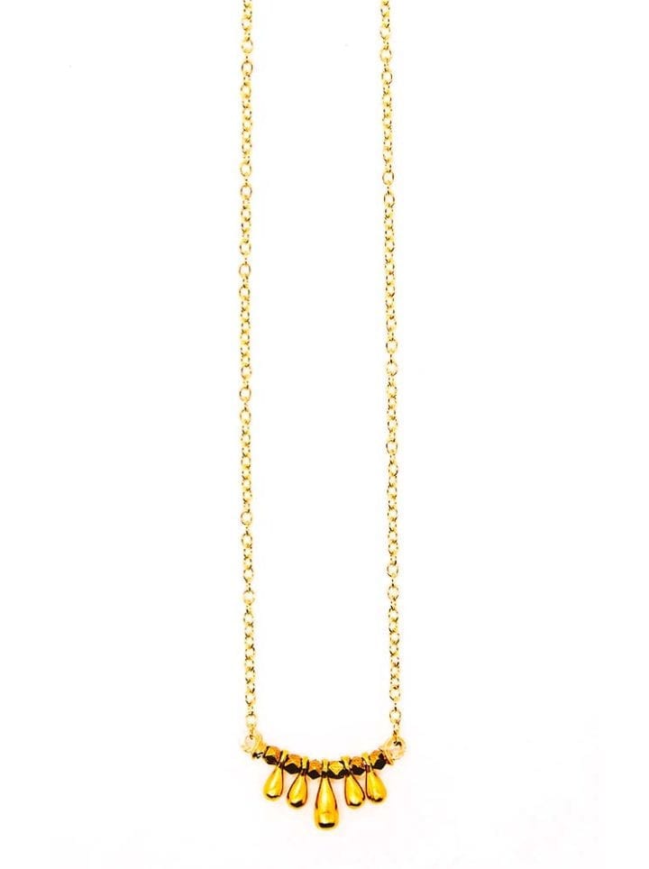 signature teardrop u necklace