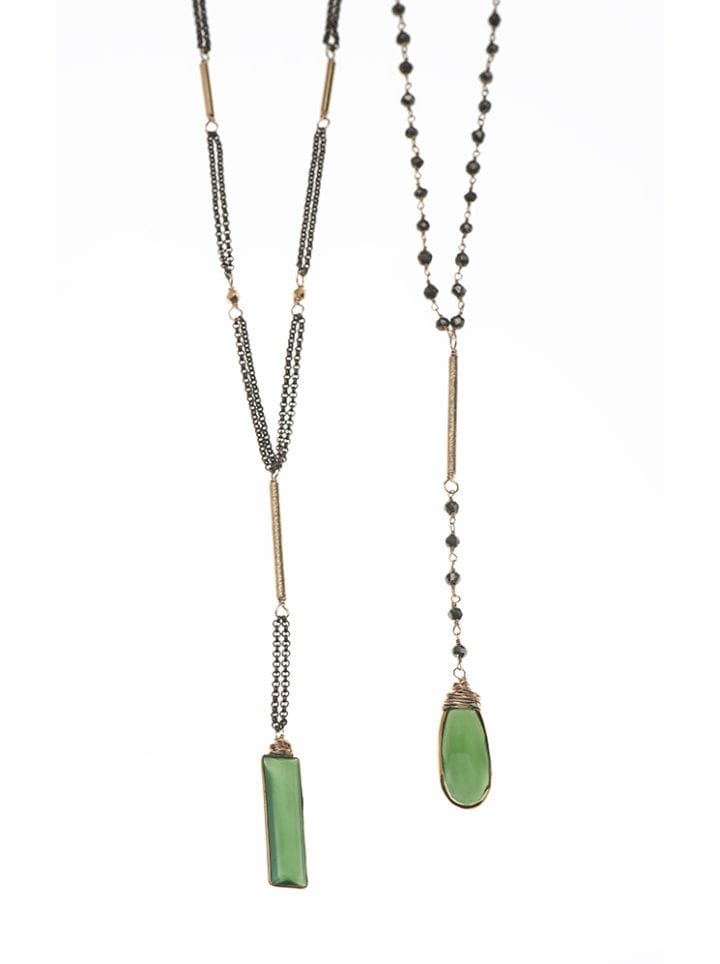 serpentine green stone y necklaces handcrafted jewelry