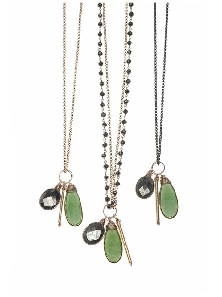 Serpentine Charm Necklaces