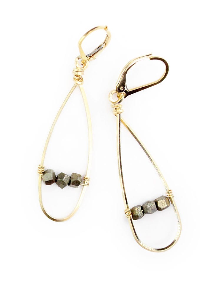 Pyrite Bridge Linear Hoops