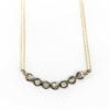 Rose Cut Diamond U Necklace
