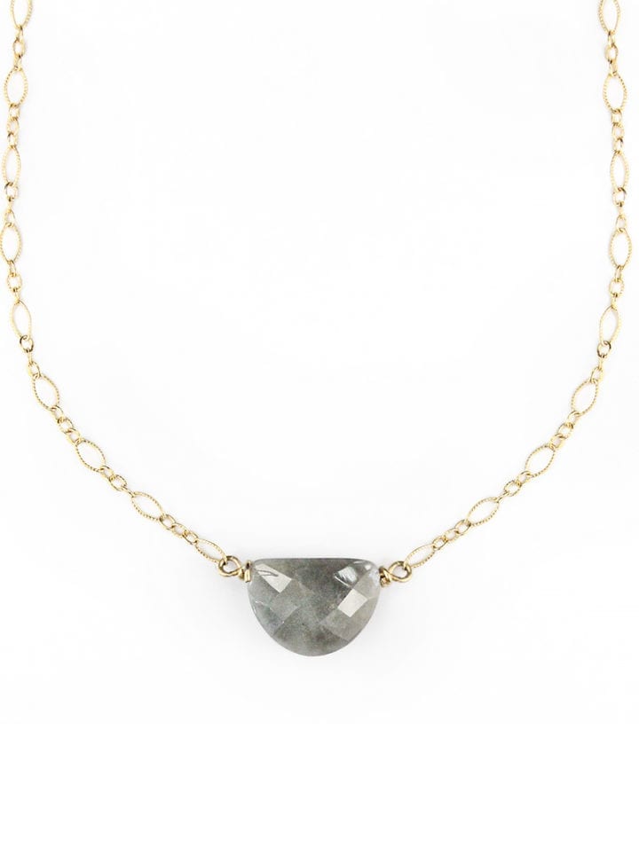 Silverite Filigree Short Necklace
