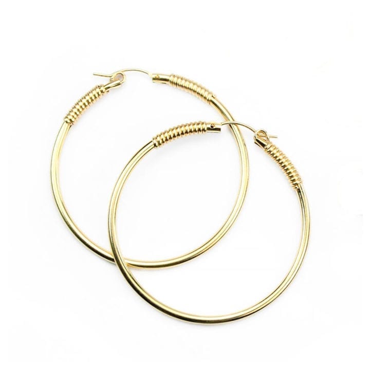 Large Classic Hoops