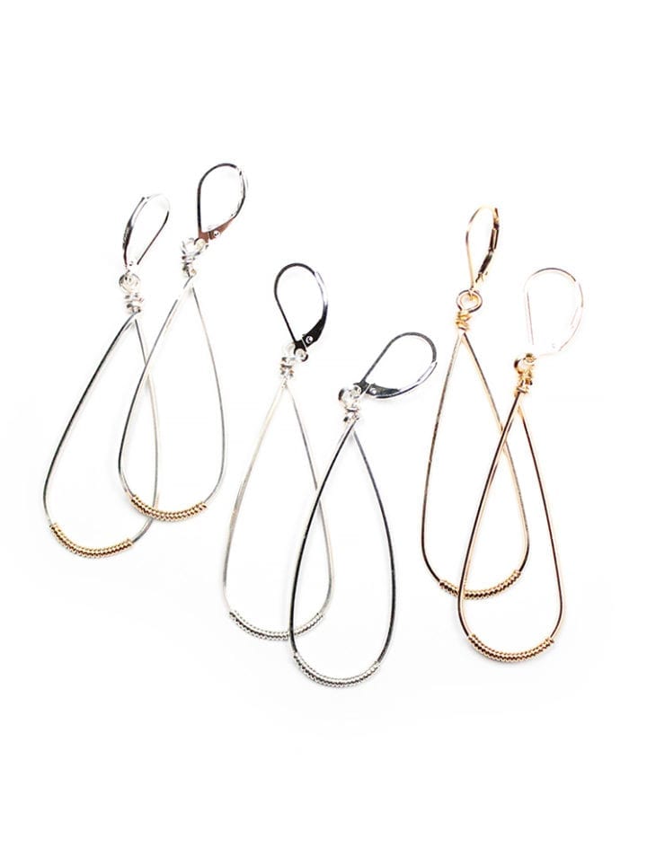 Signature Linear Wrap Hoops