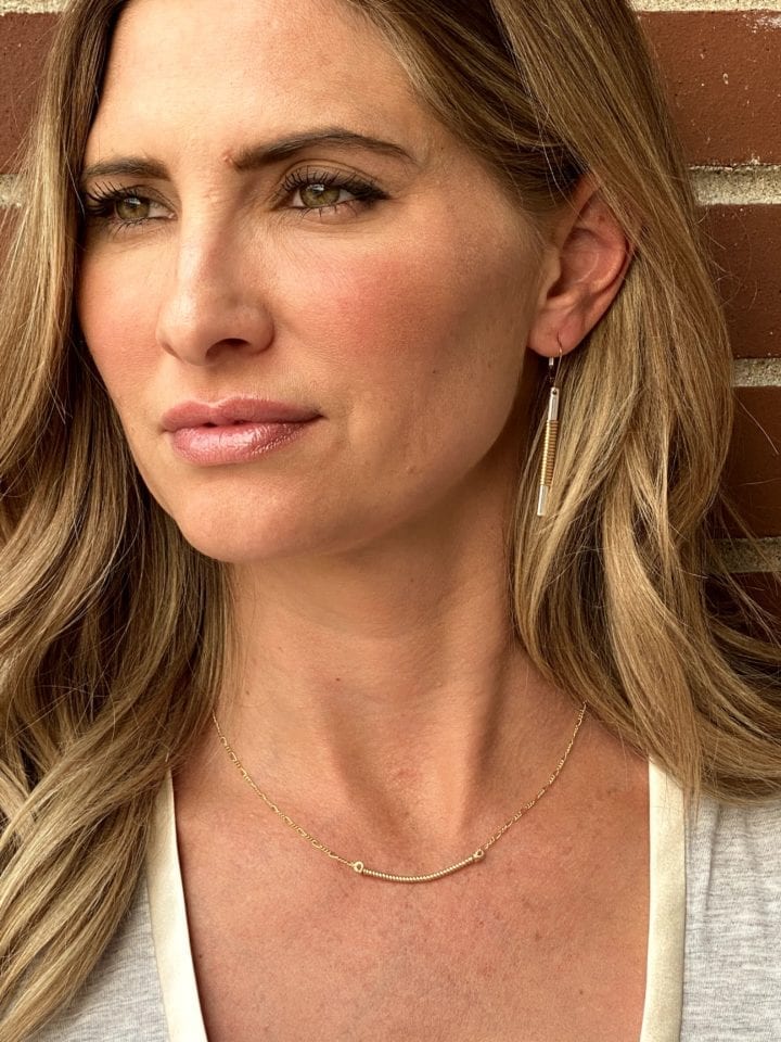 Signature Wrap U Necklace - Image 3