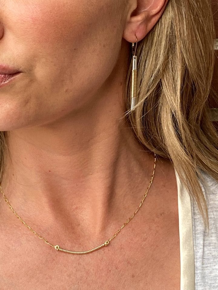 Signature Wrap U Necklace - Image 2