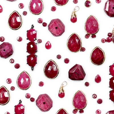 Ruby Jewelry Meaningful Holiday Gifts - Bloom Jewelry Holiday Gift Guide