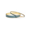 Sage Channel Bangles - 14k gold filled handcrafted jewelry