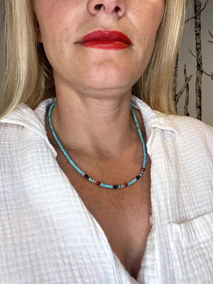 Rainbow Strung Choker - Image 2