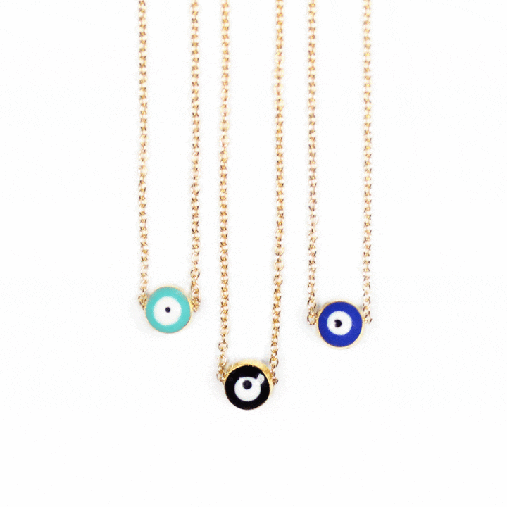 Evil Eye Delicate Necklace