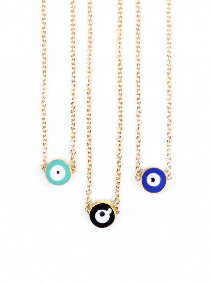 Evil Eye Delicate Necklace