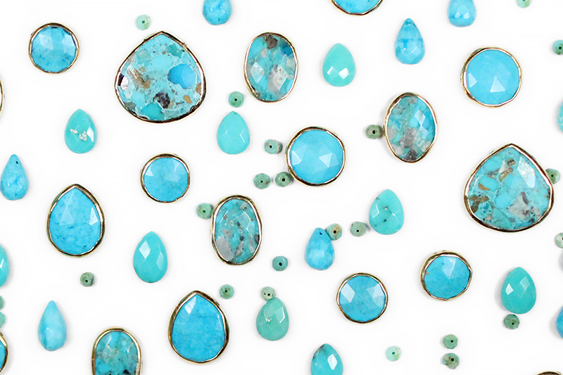 Turquoise Handcrafted Jewelry made in Denver, CO Bloom Jewelry