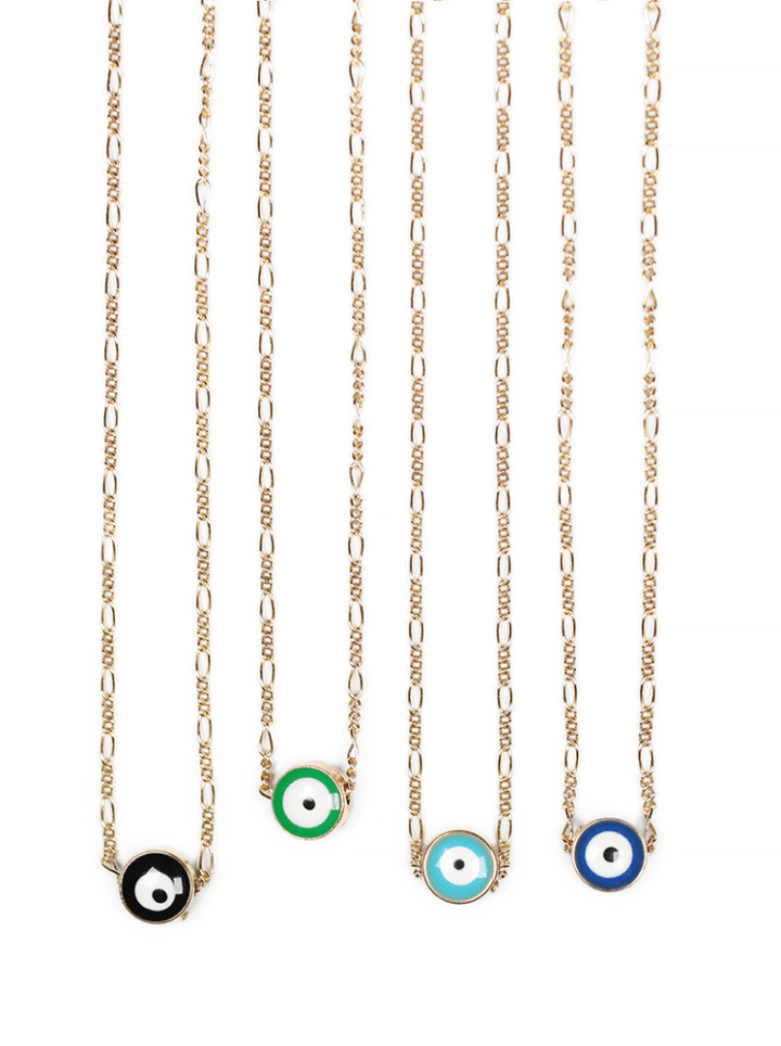 Evil Eye Figaro Necklaces