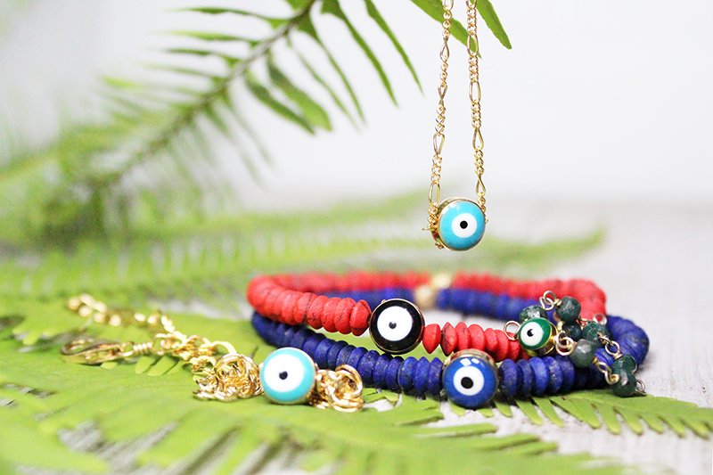 Evil Eye Handcrafted Fine Jewelry Bloom Jewelry Made in USA