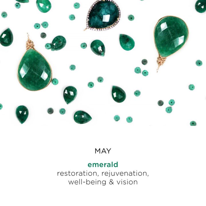 Emerald May Birthstone Restorations, Rejuventation, Well-being, Vision