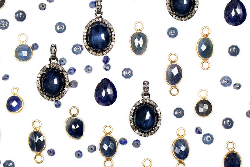 Sapphire September Birthstone Jewelry Made in Denver, CO | Bloom Jewelry